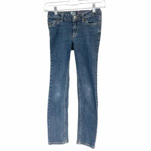 SO Skinny Denim Jeans Girls Size 8